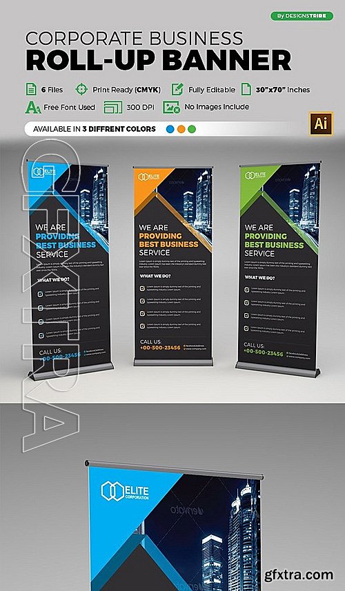 CM - Corporate Business Roll-up Banner 1139048