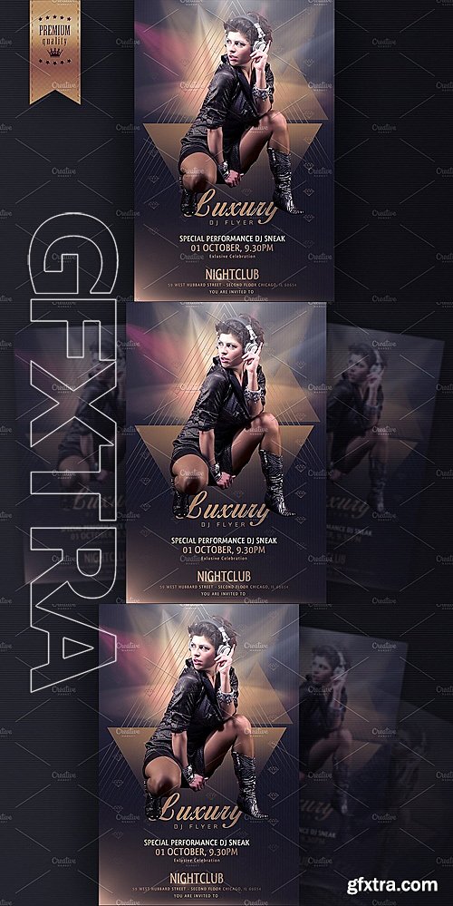 CM - DJ Flyer Template 1138150