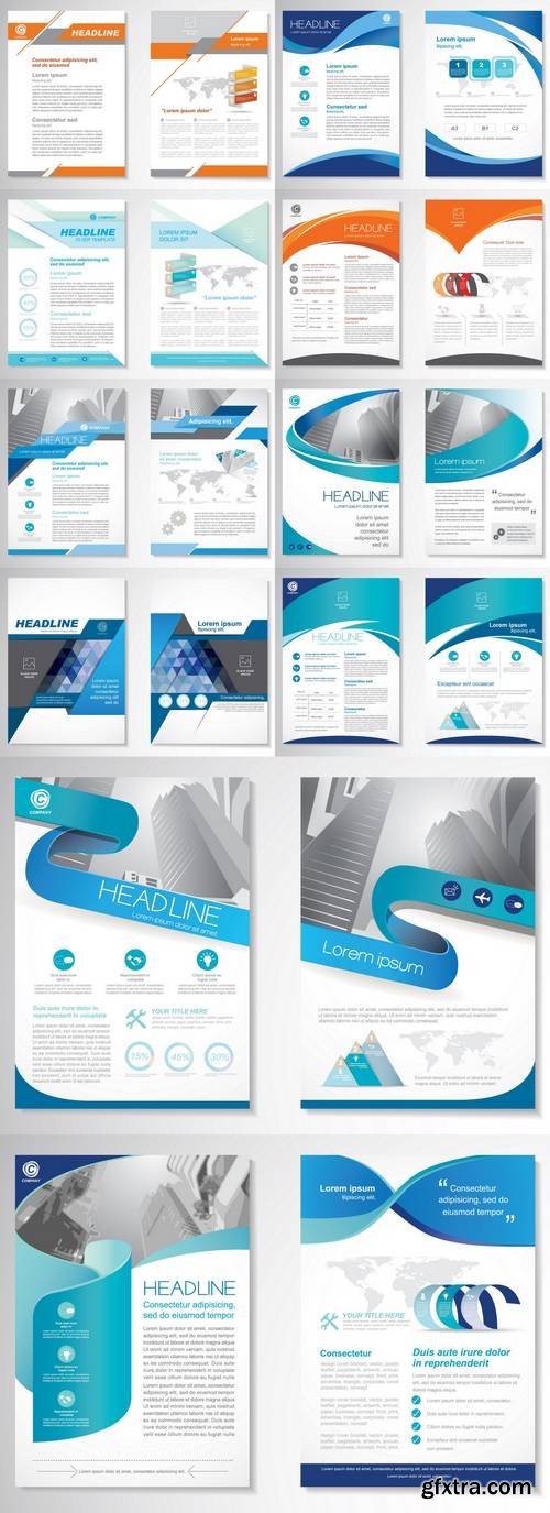 Vector Brochure Flyer Design Layout Template