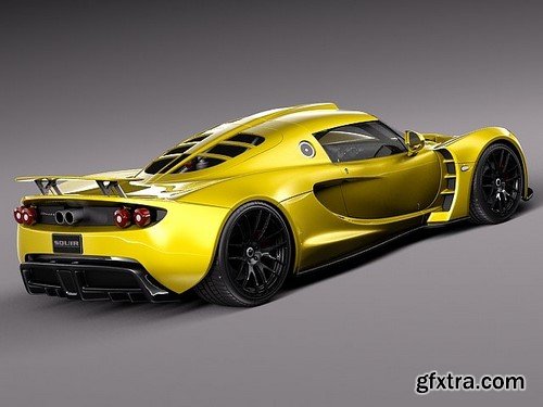 3D MODEL Hennessey Venom GT 2012