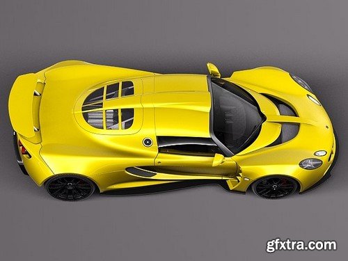 3D MODEL Hennessey Venom GT 2012