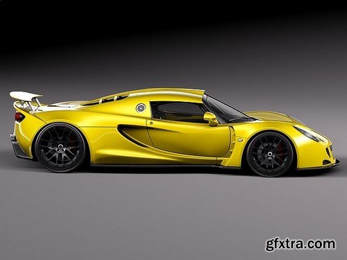 3D MODEL Hennessey Venom GT 2012