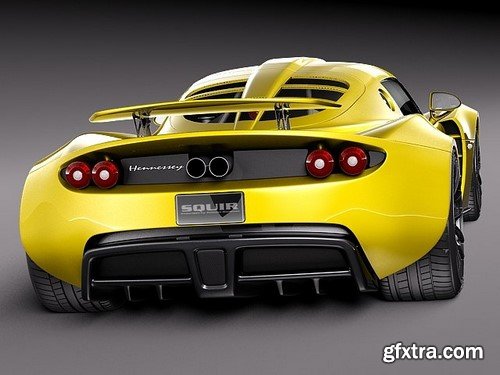 3D MODEL Hennessey Venom GT 2012