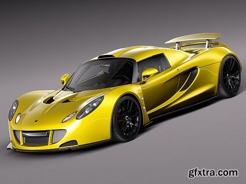 3D MODEL Hennessey Venom GT 2012