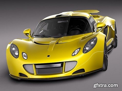 3D MODEL Hennessey Venom GT 2012