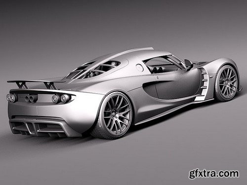 3D MODEL Hennessey Venom GT 2012