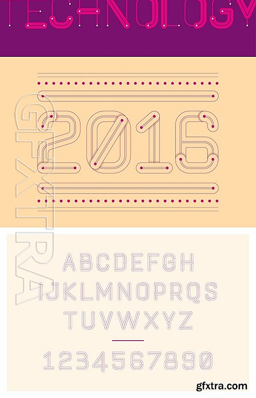 CM - Compact Line Typeface 1139336