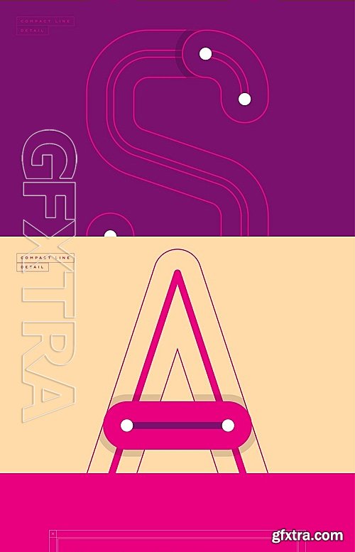 CM - Compact Line Typeface 1139336