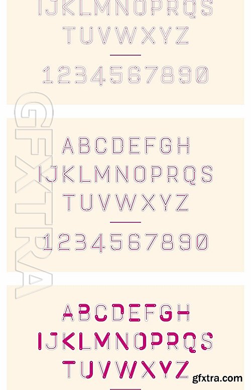 CM - Compact Line Typeface 1139336