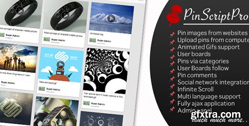 CodeCanyon - PinScriptPro - Pinterest Like Website (Update: 17 October 14) - 8118645