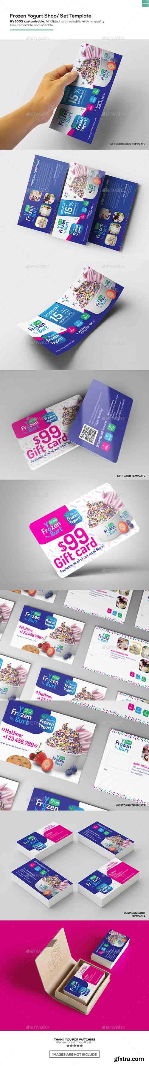 GR - Frozen Yogurt Shop/ Set Template 16541849