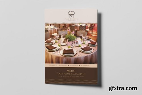 Fine Dining Restaurant - Menu Template