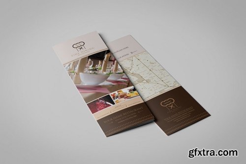 Fine Dining Restaurant/ Take-out Brochure Template