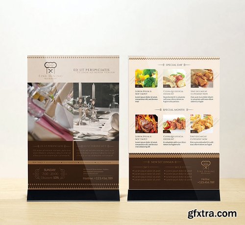 Fine Dining Restaurant / Set Template