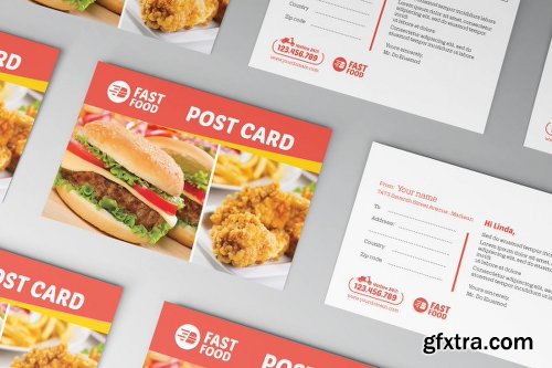 Restaurant/ Fast Food Set Templates