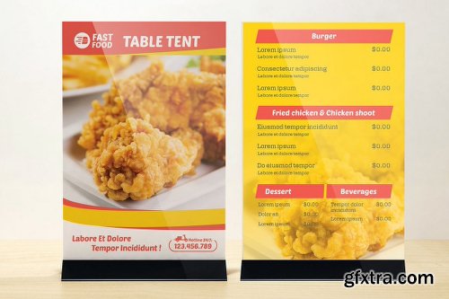 Restaurant/ Fast Food Set Templates