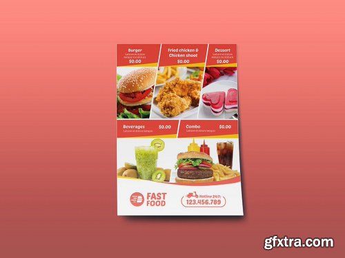 Restaurant/ Fast Food - Flyer Template