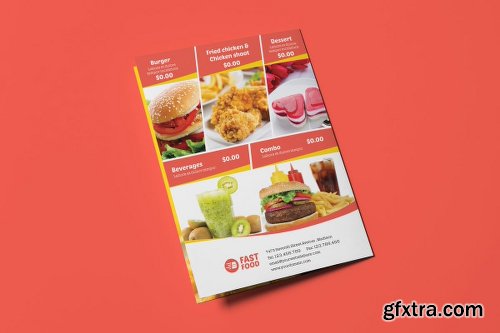 Restaurant/ Fast Food - Menu Template