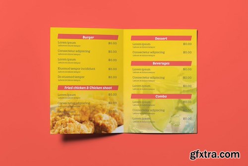 Restaurant/ Fast Food - Menu Template