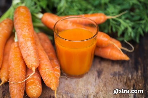 Collection of carrot juice soup vitamin drink 25 HQ Jpeg