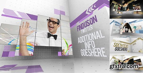 Videohive Creative Video Wall Presentation 3935621