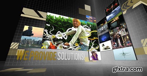 Videohive Creative Video Wall Presentation 3935621