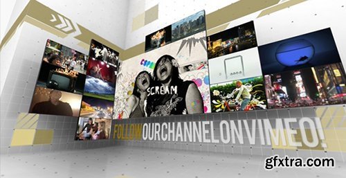 Videohive Creative Video Wall Presentation 3935621