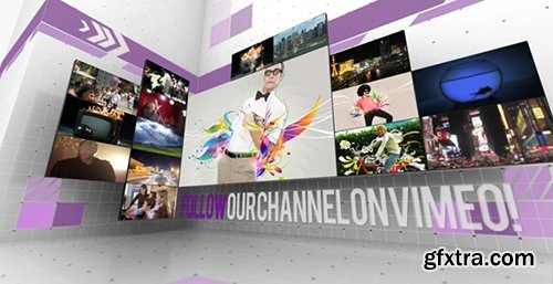 Videohive Creative Video Wall Presentation 3935621