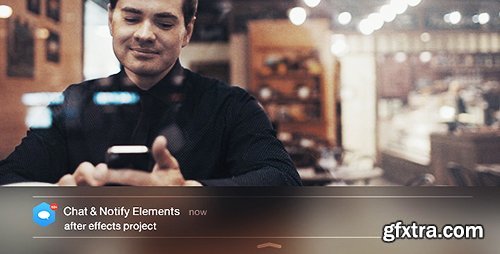 Videohive Chat & Notify Elements 11252878