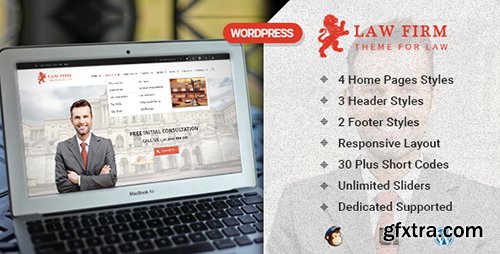 ThemeForest - Law Firm and Lawyer v3.0.3 - WordPress Theme - 14907670