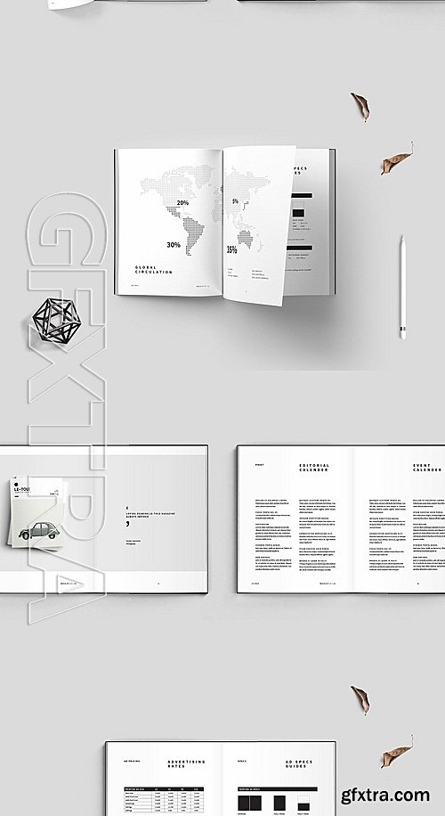 CM - Magazine Media Kit and Identity 1130443