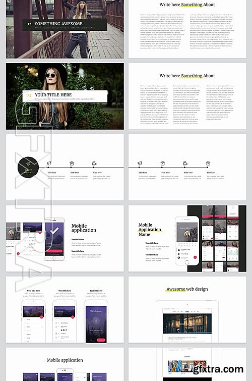 CM - Razor Powerpoint Template 1129504