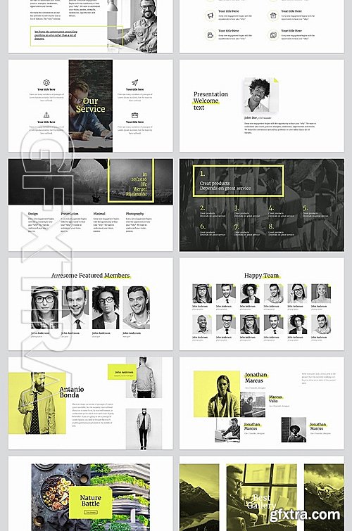 CM - Razor Powerpoint Template 1129504