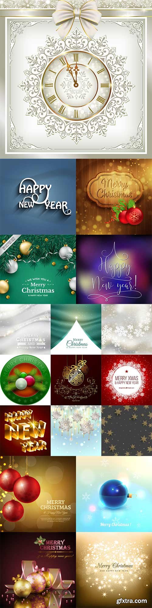 Christmas vector set 8