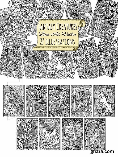 CM - Fantasy Creatures collection 1138545