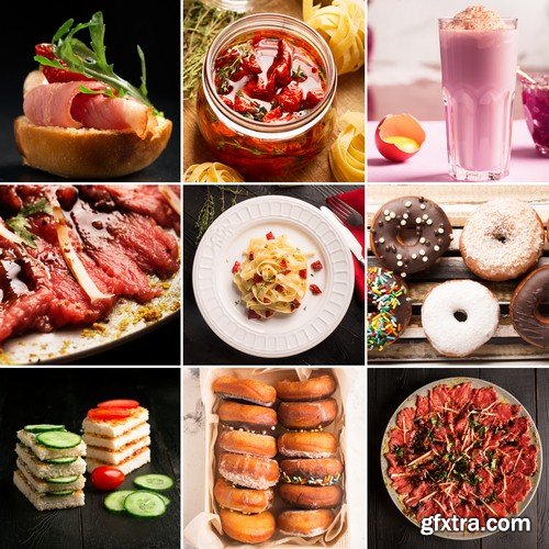 Food collage 3 - 5 UHQ JPEG