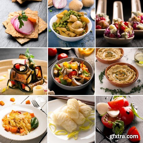 Food collage 3 - 5 UHQ JPEG