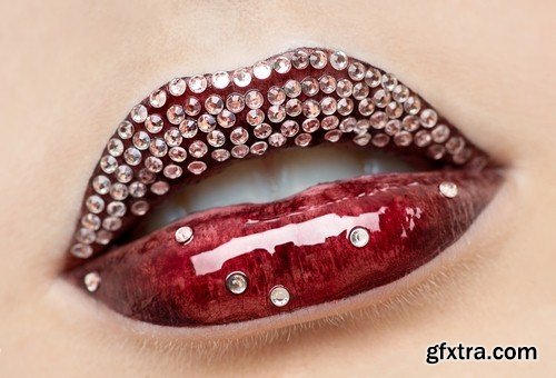 Lips make-up - 5 UHQ JPEG