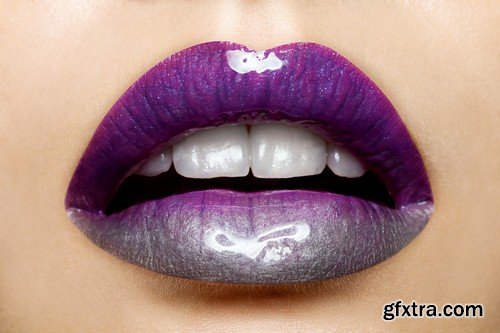 Lips make-up - 5 UHQ JPEG