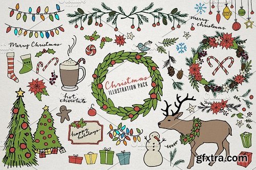 CM - Christmas & Holiday Illustrations 87157