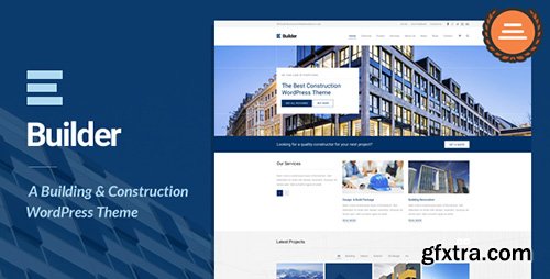 ThemeForest - Builder v1.2 - Building & Construction WordPress Theme - 12512410