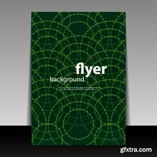 Collection book cover journal notebook flyer card business card banner vector image 43-25 EPS