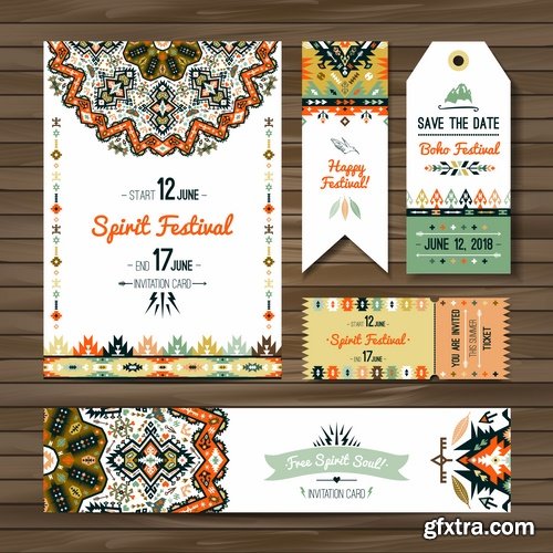 Collection invitation card flyer banner mandala drawing ornamental decorative frame 25 EPS