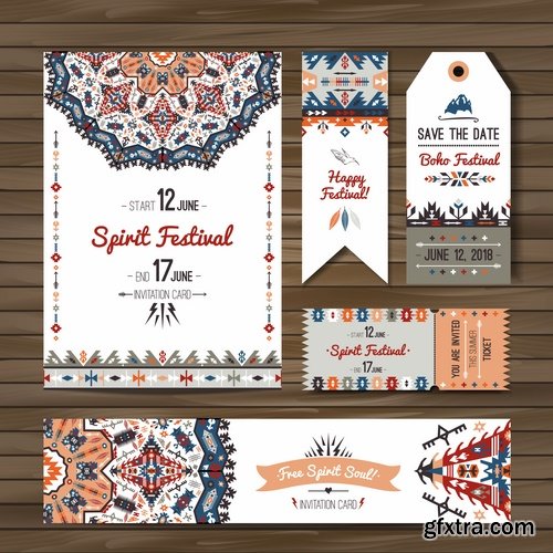 Collection invitation card flyer banner mandala drawing ornamental decorative frame 25 EPS