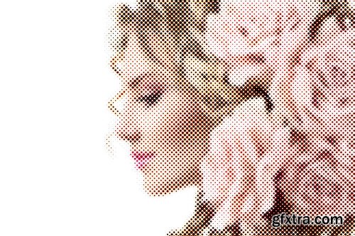 Halftone Photoshop Actions