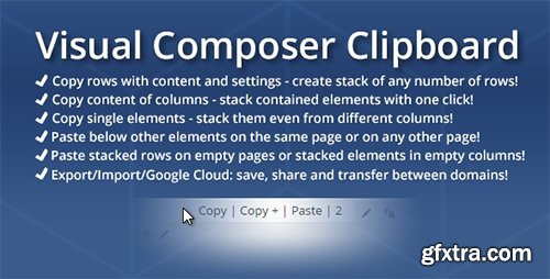 CodeCanyon - Visual Composer Clipboard v3.25 - 8897711