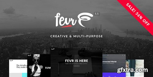 ThemeForest - Fevr v1.1.9 - Creative MultiPurpose Theme - 14051111