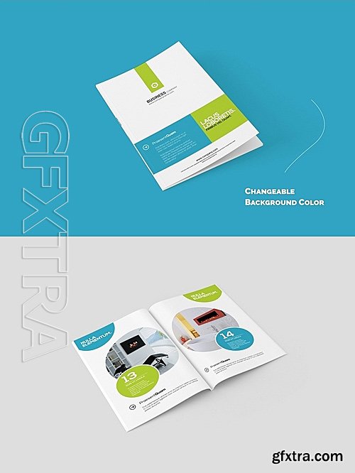 CM - A5 Magazine Brochure Mock-Ups 1139593