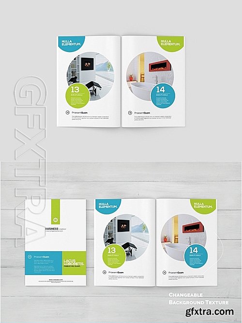 CM - A5 Magazine Brochure Mock-Ups 1139593