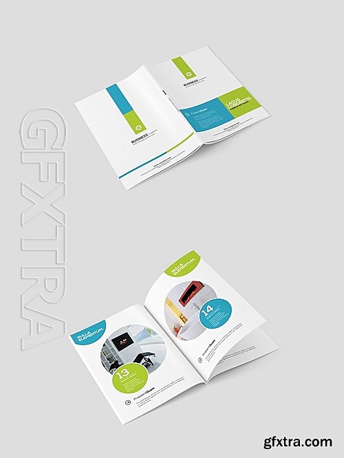 CM - A5 Magazine Brochure Mock-Ups 1139593